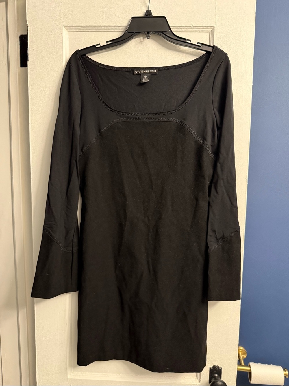 Vivienne Tam Black Mini Dress